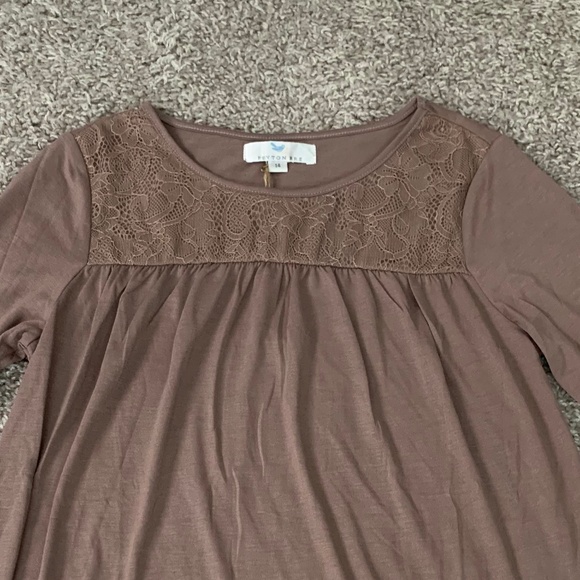 Peyton Bre size 14 brown top - Picture 10 of 11